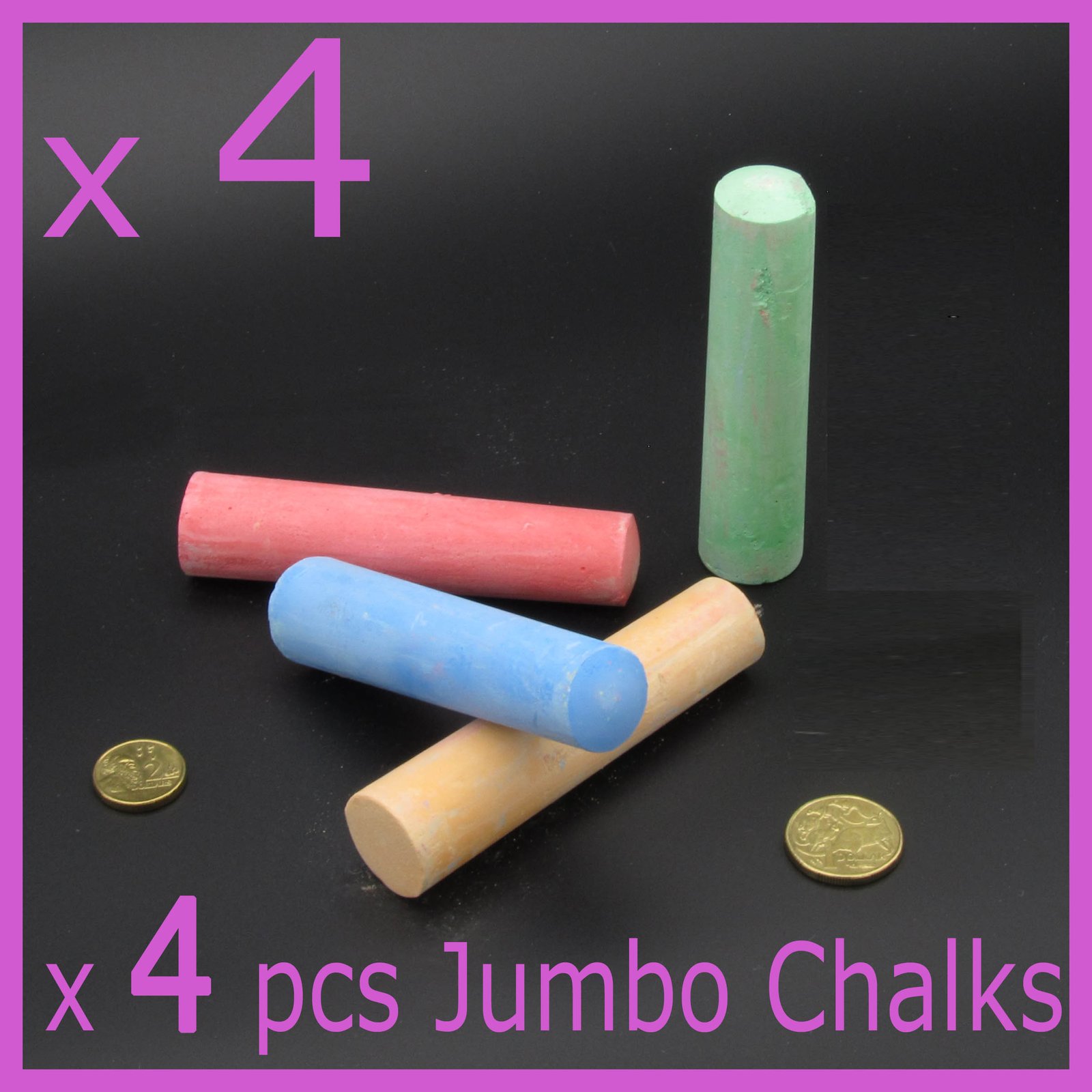 Jumbo Chalks - Assorted Colors
